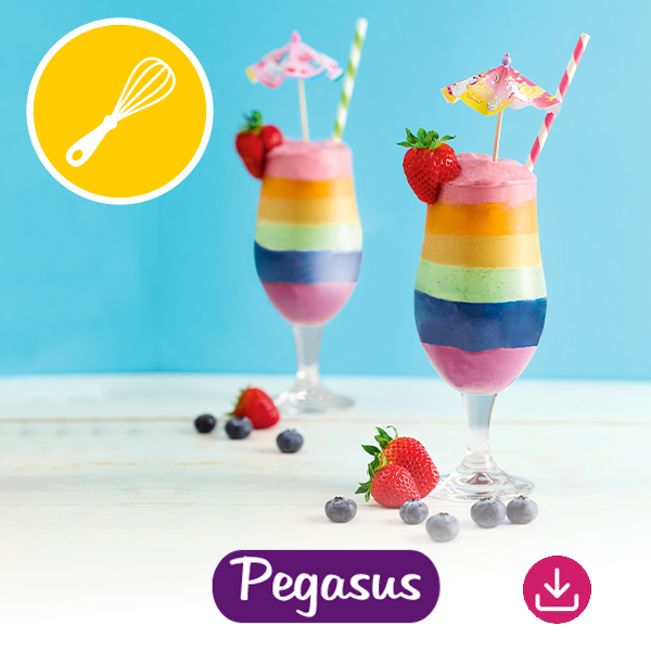 Lissy Pony Rezept Regenbogen-Smoothie